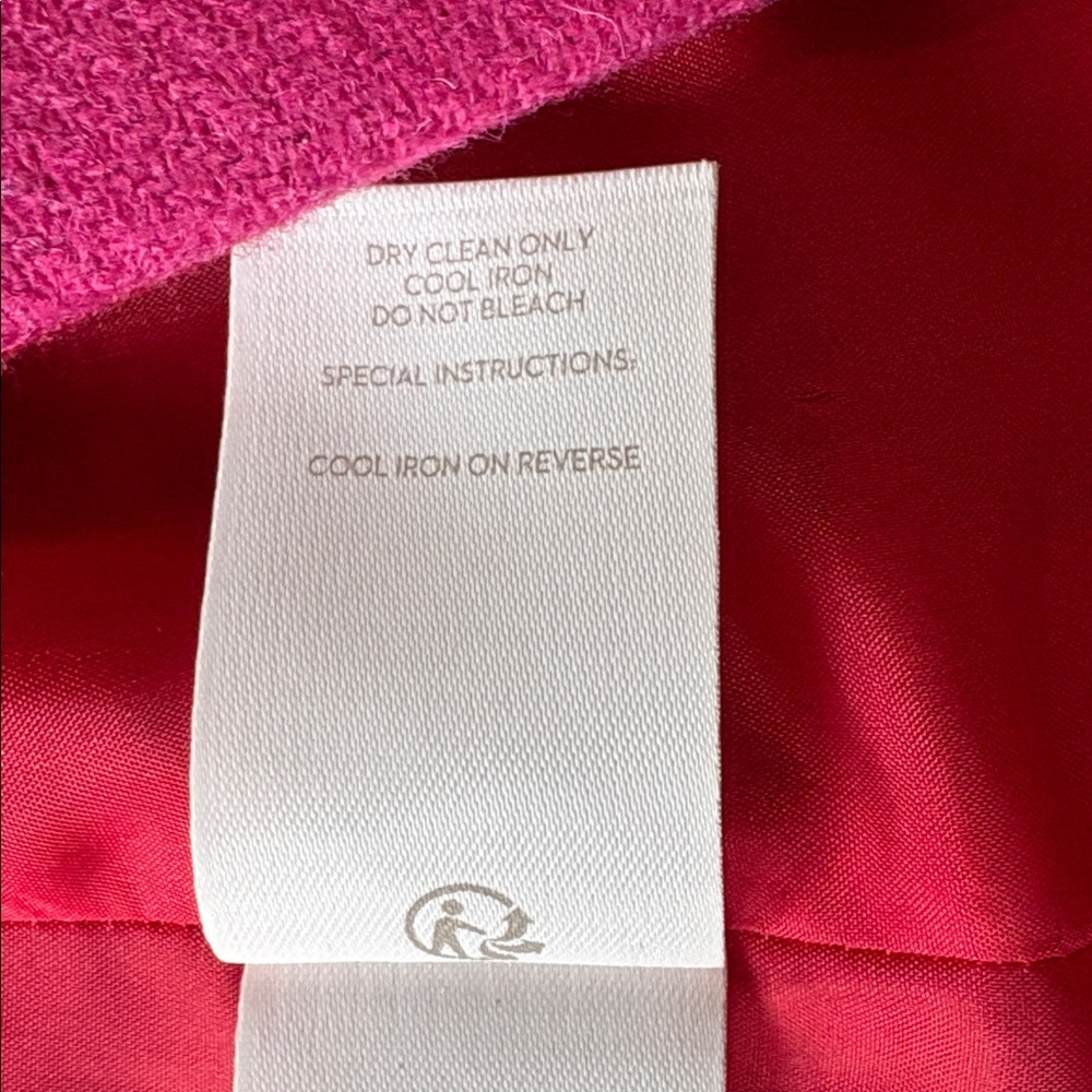 Boden Mitford Holiday Red Wool Coat - Picture 5 of 12